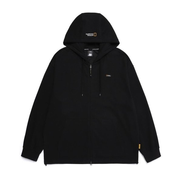 [여주점] N252UFT040 경량 다이마루 후드 풀집업 점퍼 CARBON BLACK