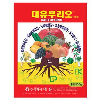  화분백화점 퇴비 비료 영양제 대유부리오(500g)