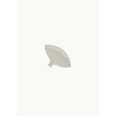 샵아모멘토 로아 25SS Wavy Bonnet Hat, Light Beige