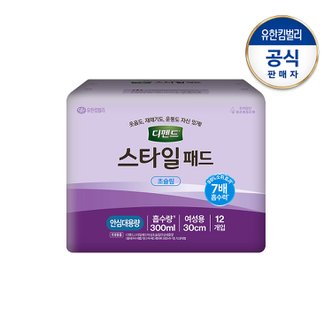 디펜드 여성 스타일패드 초슬림 안심대용량12P