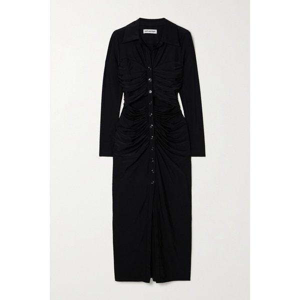 컷아웃 루시드 스트레치 저지 미디 원피스 1647597324592286