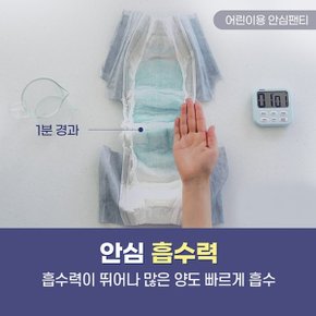 굿나이트 어린이용 안심팬티 기저귀 S/M/L 20매X4팩