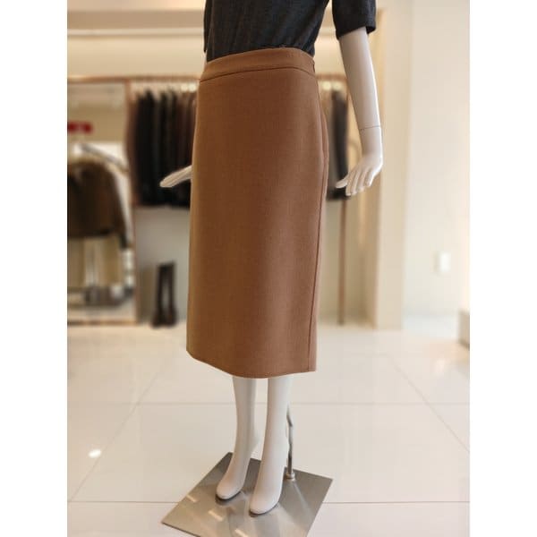 [여주점] 씨씨콜렉트 캐시미어혼방미디스커트 E254msd151