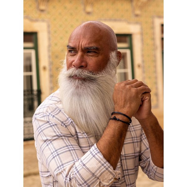 이지 에드 팔찌 - 블랙X블랙