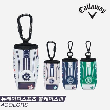 캘러웨이 [캘러웨이코리아정품]2023 캘러웨이 뉴 레이디스 스포츠 볼 케이스 3(NEW LADIES SPORTS BALL CASE 3) 파우치[4COLORS][여성용]