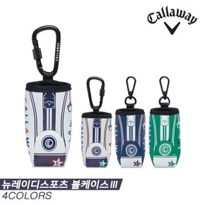 [캘러웨이코리아정품]2023 캘러웨이 뉴 레이디스 스포츠 볼 케이스 3(NEW LADIES SPORTS BALL CASE 3) 파우치[4COLORS][여성용]