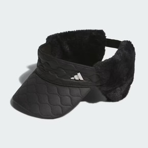 24년 FW 여성 모자 W EARMUFF VISOR BLACK IS6285 블랙