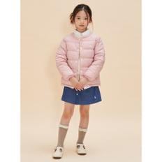 [BEANPOLE KIDS] 덕다운 리버서블 한줌 경량패딩  라이트 핑크 (BI4838U07Y)