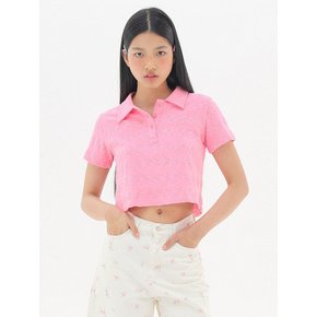 Crop PK T-shirts_Pink