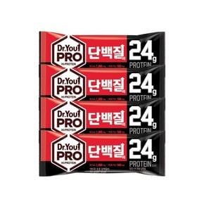 오리온 닥터유 프로 단백질바 70g x 4개 / 프로틴바 함량24g