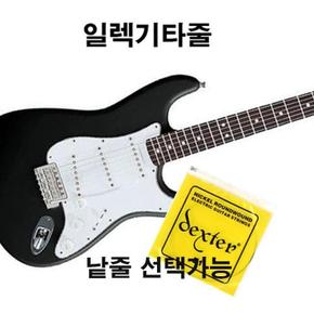 일렉기타줄 1번선 부터 6번선 기타피크  낱줄 선택