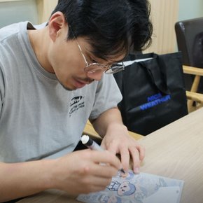 김재윤 선수 스포츠 야구 타투 스티커 응원용품 페이스 페인팅 건식 판박이