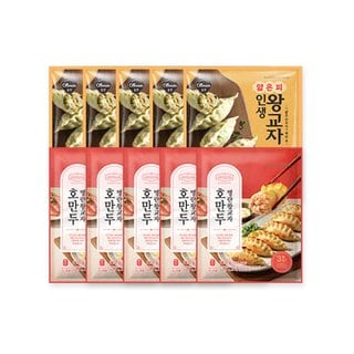 신세계푸드 올반 왕교자210g x  5팩 + 호텔컬렉션 에센셜 명란 왕교자 210g x 5팩