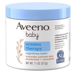 [해외직구] Aveeno 아비노 베이비 엑지마 테라핀 나이트타임 밤 312g 2팩