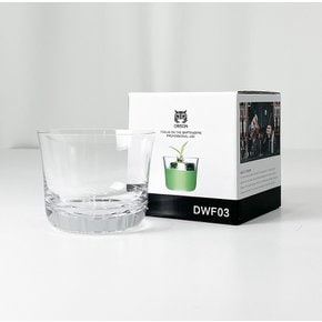 크리슨 온더락 언더락잔 DWF03 300ml 드왈프F3 프리미엄 크리스탈 양주잔 하이볼 위스키잔