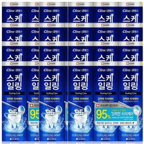 클링스 스케일링 케어 쿨링 민트 치약 100g 3개입 X 12개 무료배송