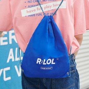 [RLOL] (BG-19309) RLOL LOGO POUCH BAG BLUE