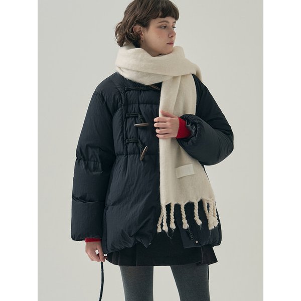 볼드 노티드 롱 머플러 [3COLORS]