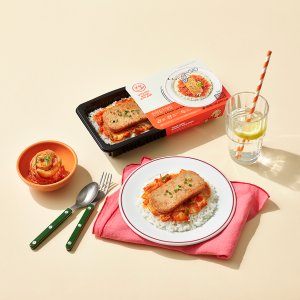 신세계푸드 YWE 유아왓유잇 런천김치덮밥 2개 (식물성 간편식)