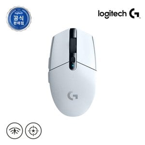 Logitech 로지텍코리아 로지텍G G304  Lightspeed 무선 게이밍 마우스 화이트
