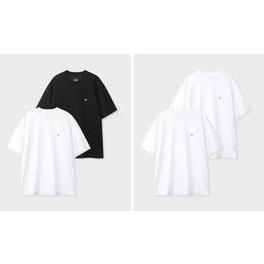 [2PACK] CGP 스몰 스퀘어 로고 반소매 티셔츠