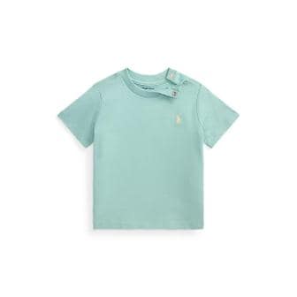 폴로 랄프 로렌 랄프 로렌 베이비 남아 코튼 저지 크루넥 티(CWPOTSHI8020442330)