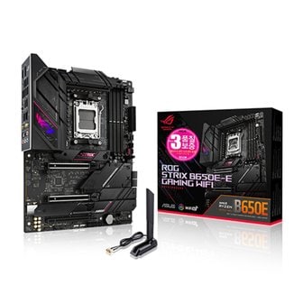 ASUS ROG STRIX B650E-E GAMING WIFI STCOM 에이수스 컴퓨터 PC 게이밍 메인보드 AMD CPU 추천