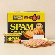 CJ제일제당 스팸 클래식 200g*6입