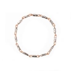 루메 로즈화이트 링, Lume Rose&White Ring, 14k rose gold