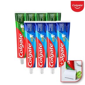 잇몸 충치예방 고불소치약 175g 레귤러 4개+쿨민트 4개+치약짜개
