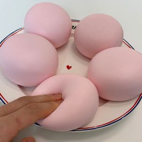 쭈압딸기떡 스퀴시볼 말랑이 스트레스완화 촉감놀이_P413681620