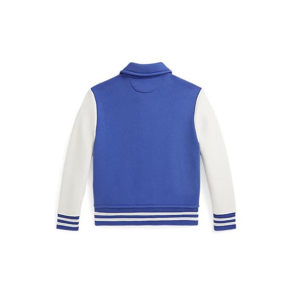 폴로 키즈 남아 2-7세 빅 포니 플리스 베이스볼 재킷(CWPOOTWB6020401999)