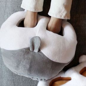 푹신한 온열 발 난로 분리형 극세사 발 난로 겨울철 가정용