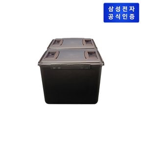 안심 김치통 S-195S02 19.5 L 2개 (김치플러스 490 L 하칸, 뚜껑형 221 L, 202 L)