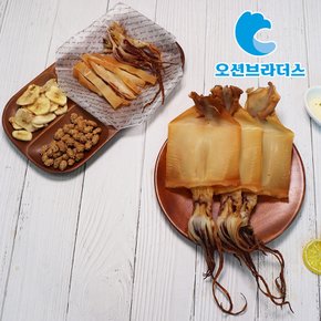 바로먹는 촉촉 순살오징어 480g/6마리