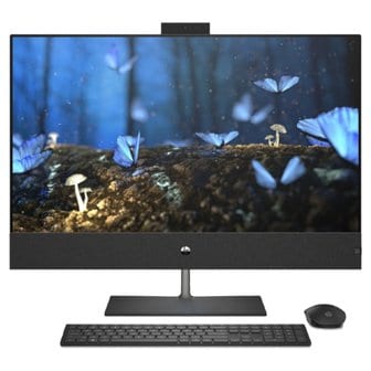 HP [공식] 32-b1002kr  파빌리온 일체형 올인원PC 데스크탑 RTX 3050 게이밍 컴퓨터 윈도우11 탑재