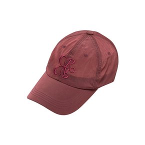 RWL REC NYLON BALL CAP [BURGUNDY]