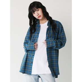 BLUE CLASSIC CHECK SHIRTS (BLUE)