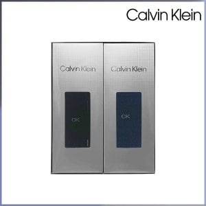 Calvin Klein 신사 무지 비즈니스 양말 2족 세트 CKL31643S_2