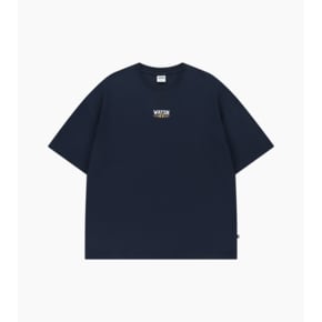 메이커무브 OG 오버핏 반팔 네이비