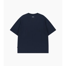 메이커무브 OG 오버핏 반팔 네이비