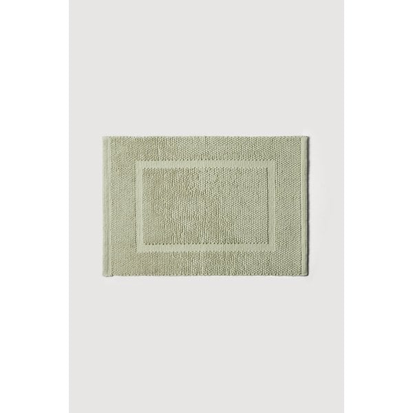 논슬립 코튼 보더 욕실매트_60x40cm_카키그레이 J625902002648