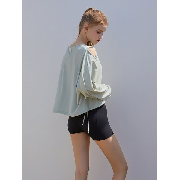 엠브로이더리 3부 스윔 쇼츠 - Black