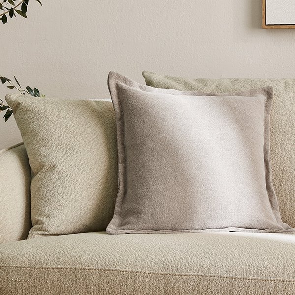 레아 린넨 100% 쿠션커버 50x50