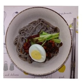 봉평 생메밀 칼국수 비빔면 세트(메밀칼국수2.8kg+비빔장1kg)