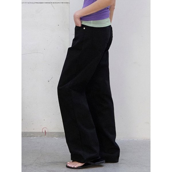 빈트라 와이드 데님(블랙)