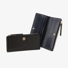 Robinson Zip Slim Wallet Black 87161 001 토리버치 로빈슨 지퍼 슬림 지갑