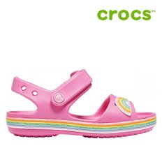 [세일] 크록스 아동 샌들 /47- 206145-669 / Kids Crocband Imagination Sandal pink Lemonade