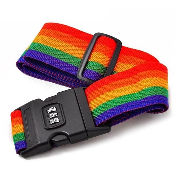 레인보우 캐리어 잠금 스트랩 벨트 (WAC4DF4)