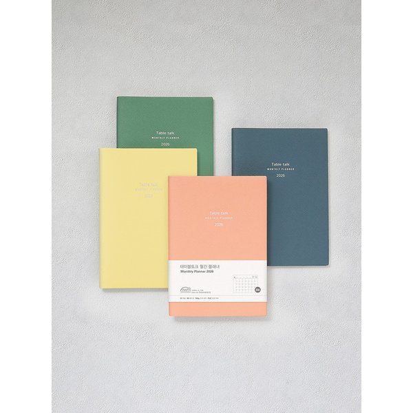 (2026 날짜형) 먼슬리 플래너 2026 B6_월간 다이어리 스케쥴러